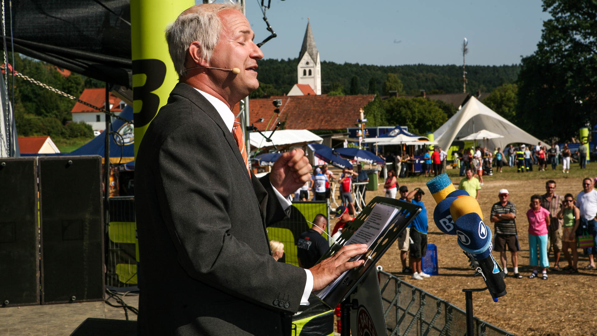 BAYERN 3 Comedian Wolfgang Krebs als Günther Beckstein © BAYERN 3