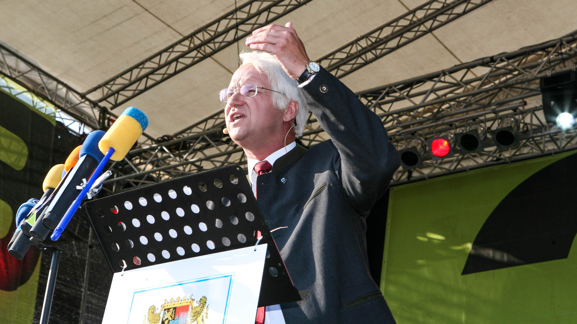 BAYERN 3 Comedian Wolfgang Krebs - oder doch Edmund Stoiber? © BAYERN 3