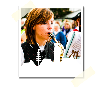 Musikkapelle beim BAYERN 3 Dorffest in Knetzgau / © BAYERN 3 Musikkapelle beim BAYERN 3 Dorffest in Knetzgau / © BAYERN 3