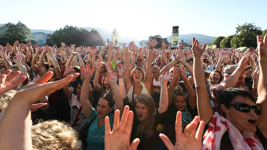 Vollgasstimmung beim BAYERN 3 Dorffest © BAYERN 3