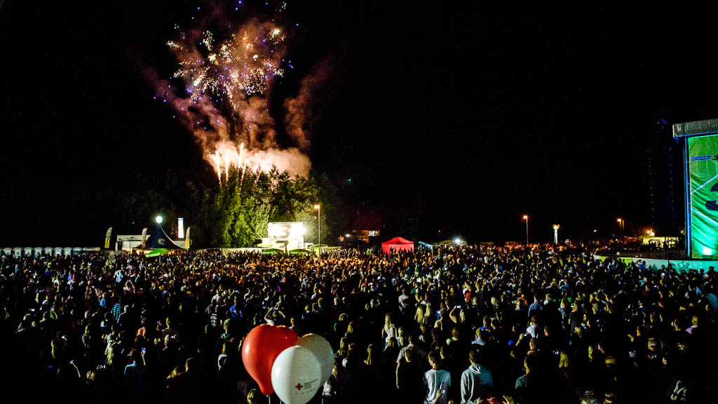 Das grandiose Abschlussfeuerwerk markiert das Ende eine unglaublichen Dorffest-Tages © BAYERN 3