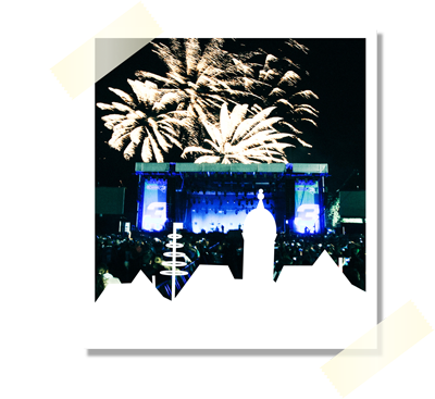 So kann ein BAYERN 3Dorffest enden: mit einem riesigen Abschlussfeuererk / © BAYERN 3
