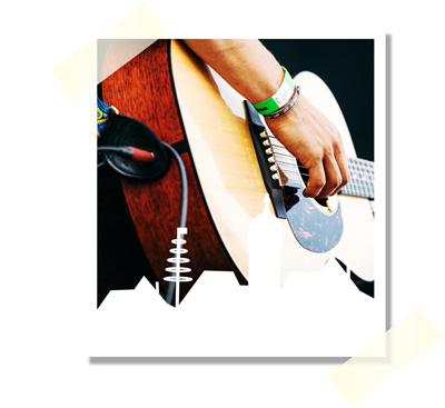 Detailaufnahme Gitarre / &copy; BAYERN 3