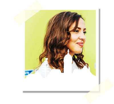 Für Namika war an diesem Tag Moosbach der absolute Lieblingsort! / &copy; BAYERN 3