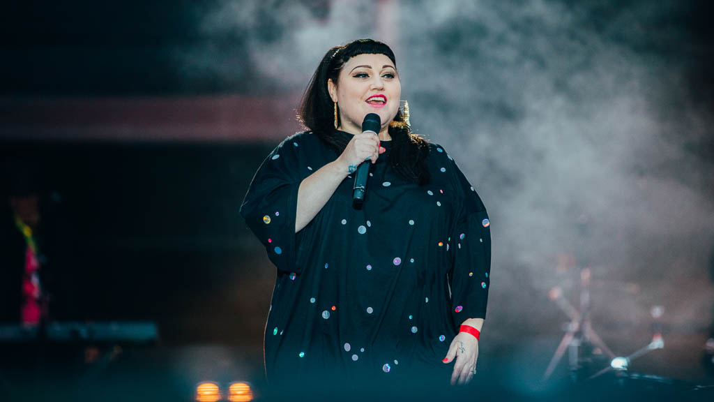 Beth Ditto hat Teuschnitz gerockt! © BAYERN 3