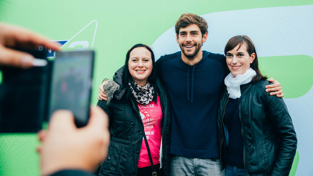 Im Backstage-Bereich war immer Zeit für ein Selfie © BAYERN 3