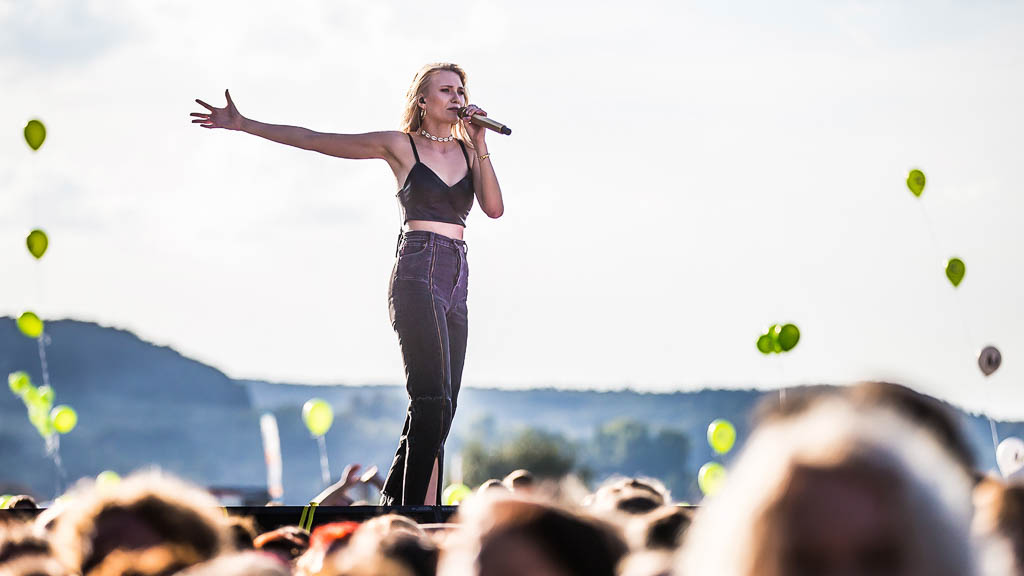 Carolin von Galsperlenspiel hatte richtig Spaß! © BAYERN 3