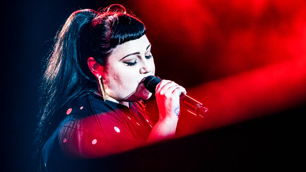 Aber Beth Ditto beherrscht auch die leisen Töne © BAYERN 3